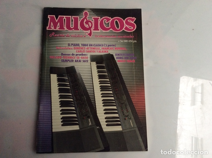 Musikzeitschriften: MUSICOS PROFESIONAL N&ordm; 34 REVISTA DE MUSICA E INSTRUMENTOS MUSICALES - A&Ntilde;OS 80