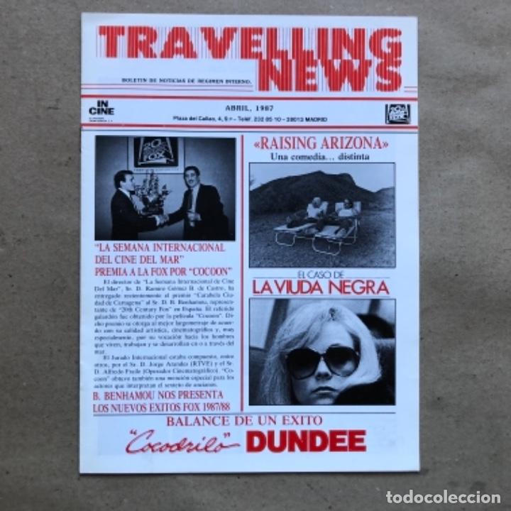 Magazines de musique: TRAVELLING NEWS (ABRIL, 1987). COCODRILO DUNDEE, ARIZONA BABY, JUMPIN&rsquo; JACK FLASH,..