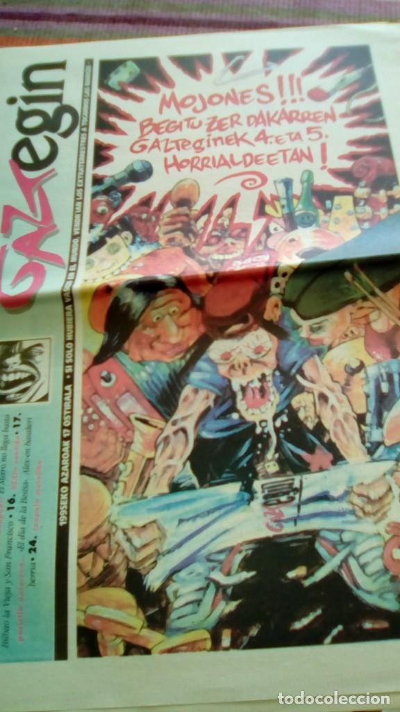 Magazines de musique: GAZTEGIN SUPLEMENTO DEL DIARIO EGIN 1995 MADNESS STORBAIS JAYNE COUNTY