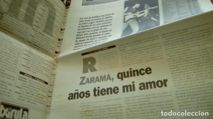 Magazines de musique: GAZTEGIN SUPLEMENTO DEL DIARIO EGIN 1995 ZARAMA 15 A&Ntilde;OS LAST POETS FRANK DELGADO