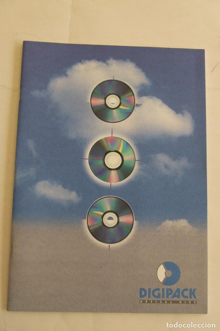 Revistas de m&uacute;sica: MANUEL DE DISE&Ntilde;O Y FABRICACION DE CD DIGIPACK OPTICAL DISC