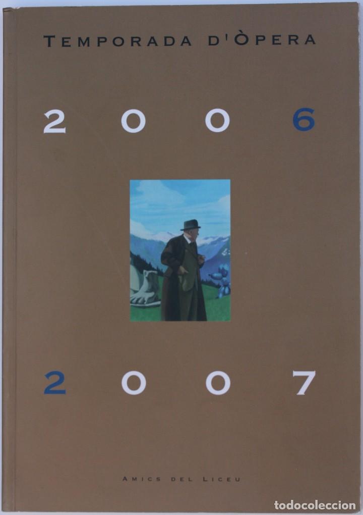 Magazines de musique: Temporada d'&Ograve;pera 2006-2007. &Aacute;ngel Mateo Charris