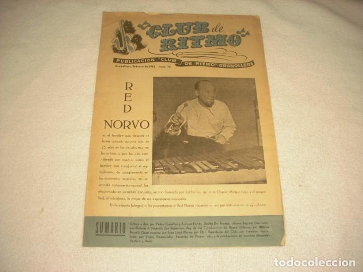 Riviste di musica: CLUB DE RITMO N&ordm; 70. FEBRERO 1952 . EN PORTADA RED NORVO.