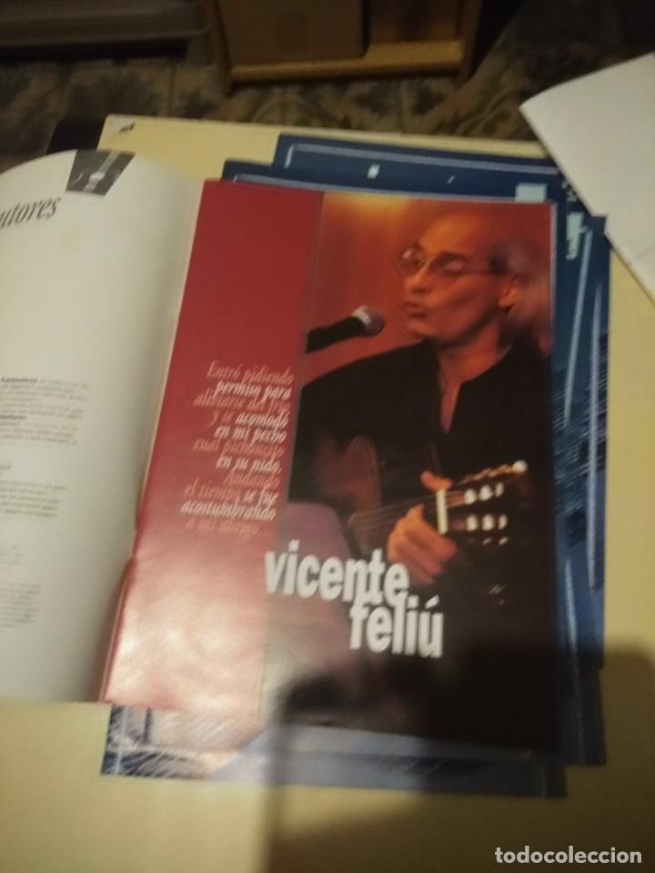 Magazines de musique: CANTAUTORES N&ordm; 57 : VICENTE FELIU ( FASCICULO DE 12 PAGINAS DEDICADAS AL CANTAUTOR CUBANO )