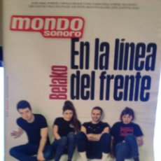 Revistas de música: MONDO SONORO 259 MAR 18: BELAKO,NIÑO DE ELCHE,TOTEKING,FERRAN PALAU, CUELLO, XOEL LOPEZ