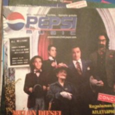 Revistas de música: REVISTA PEPSI MUSIC 9: MELON DIESEL,PETERSELLERS,HABITACION ROJA,DISOP,SMASHING PUMPKINS,LAGARTIJA N
