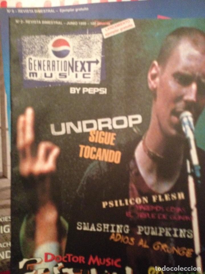 Music magazines: PEPSI MUSIC 2:SMASHING PUMPKINS,UNDROP, PSILICON FLESH,DR MUSIC FESTIVAL,BLUETONES,BOIKOT,DANI NELLO