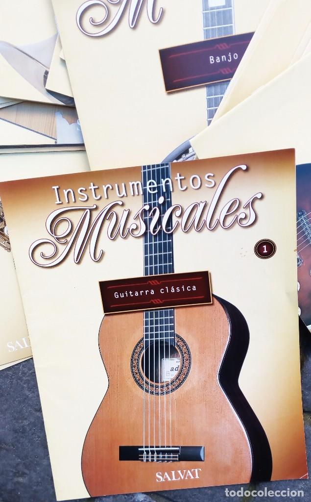 Magazines de musique: INSTRUMENTOS MUSICALES SALVAT *** LOTE 51 FASCICULOS DEL 1 AL 52 (FALTA EL N&Uacute;MERO2) + 3 TAPAS