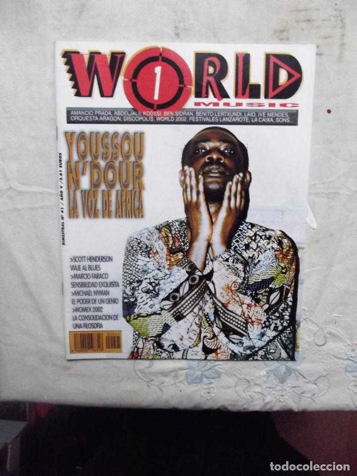 Magazines de musique: WORLD 1 MUSIC YOUSSOU N&acute;DOUR LA VOZ DE AFRICA N&ordm; 41