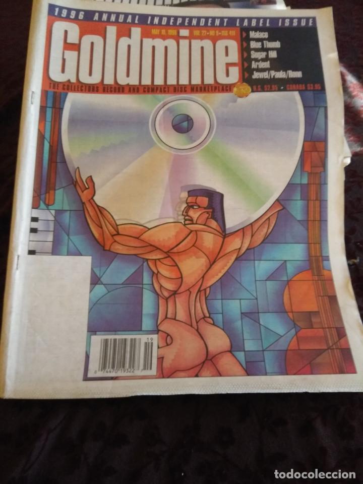 Magazines de musique: GOLDMINE : MALACO + BLUE THUMB + SUGAR HILL + ARDENT