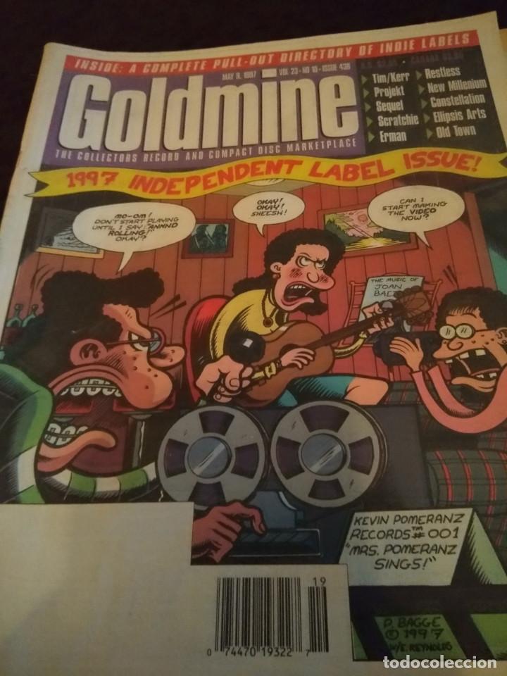Magazines de musique: GOLDMINE : INDIE LABELS 1997 + RUTH WALLIS + LES CLAYPOOL