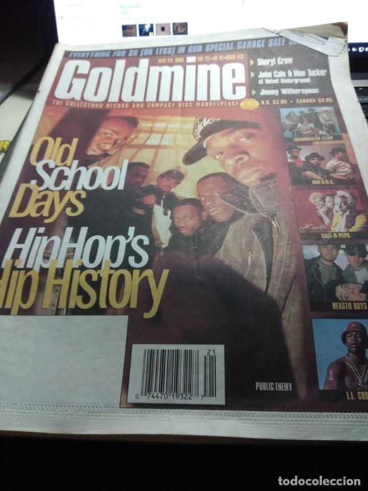 Magazines de musique: GOLDMINE : HIP HOP STORY + SHERYL CROW + JOHN CALE & MOE TUCKER