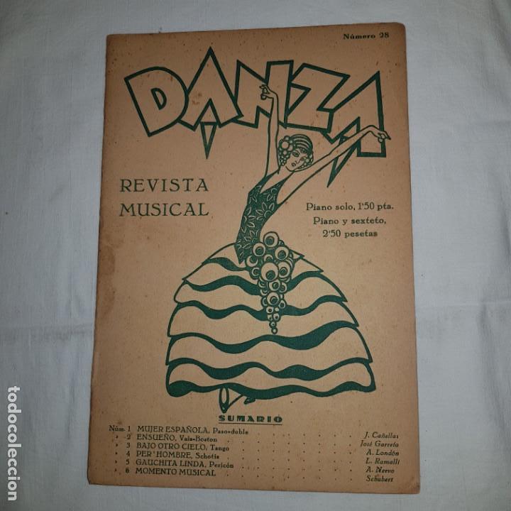 Magazines de musique: DANZA- REVISTA MUSICAL 1933  - N&ordm; 28