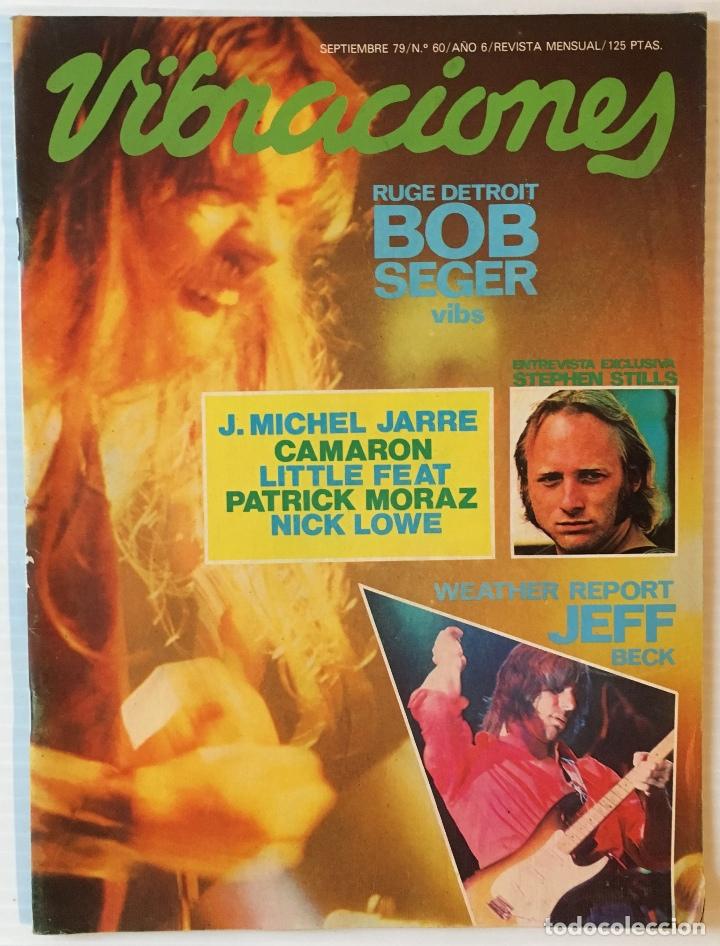 Music magazines: VIBRACIONES. SEPTIEMBRE 79. N&ordm;: 60 BOB SEGER. REVISTA DE ROCK.