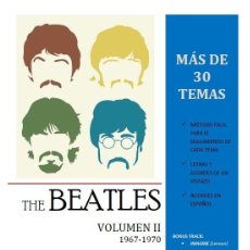 Revistas de música: CUADERNO DE ACORDES DE GUITARRA. THE BEATLES. VOL. II (1966-1970) ¡¡METODO FACIL!! **BLANCO/NEGRO**
