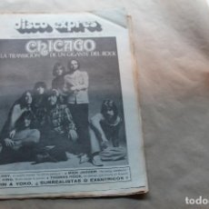 Revistas de música: DISCO EXPRES Nº 194, CHICAGO, AÑO 1972. Lote 154520546