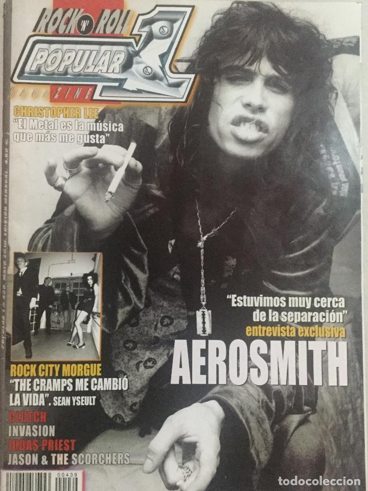 Revistas de m&uacute;sica: Popular 1 Aerosmith - Foto 1