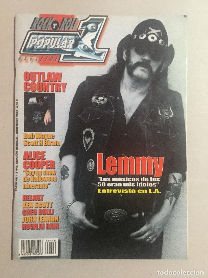 Revistas de m&uacute;sica: Popular 1 Lemmy - Foto 1