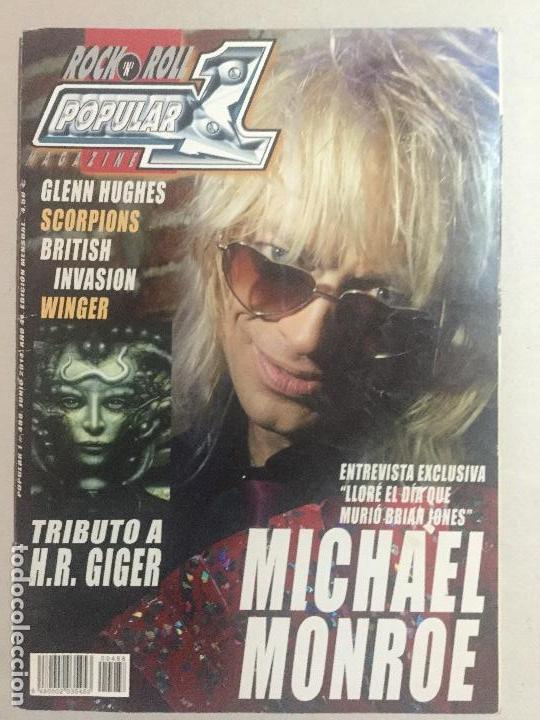 Revistas de m&uacute;sica: Popular 1 Michael Monroe - Foto 1