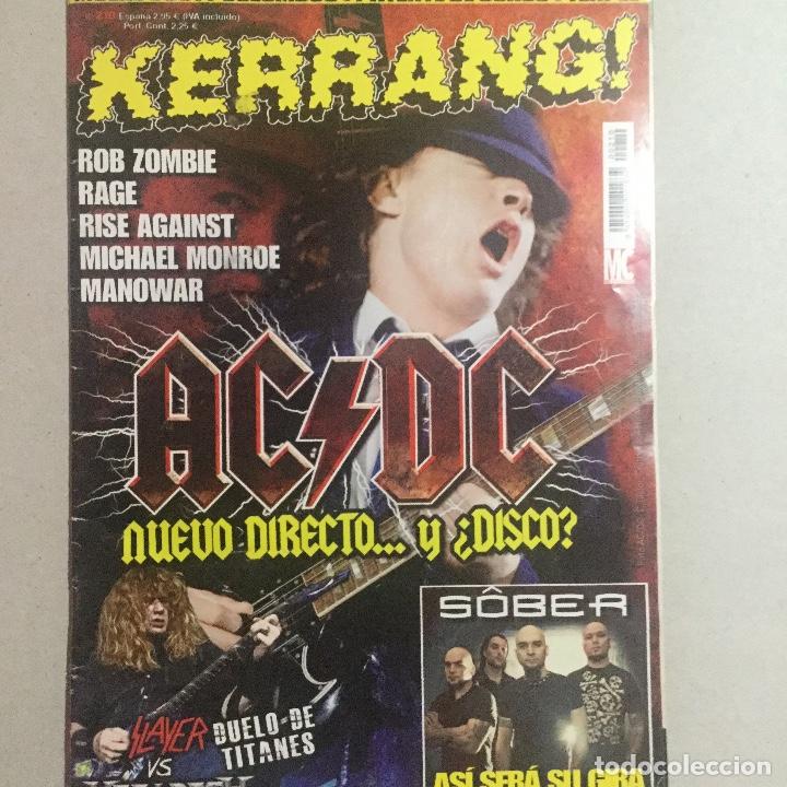Revistas de m&uacute;sica: kerrang AC DC - Foto 1