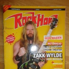 Revistas de música: REVISTA ROCK HARD Nº 1 (ZAKK WYLDE, IRON MAIDEN, MOTORHEAD...)