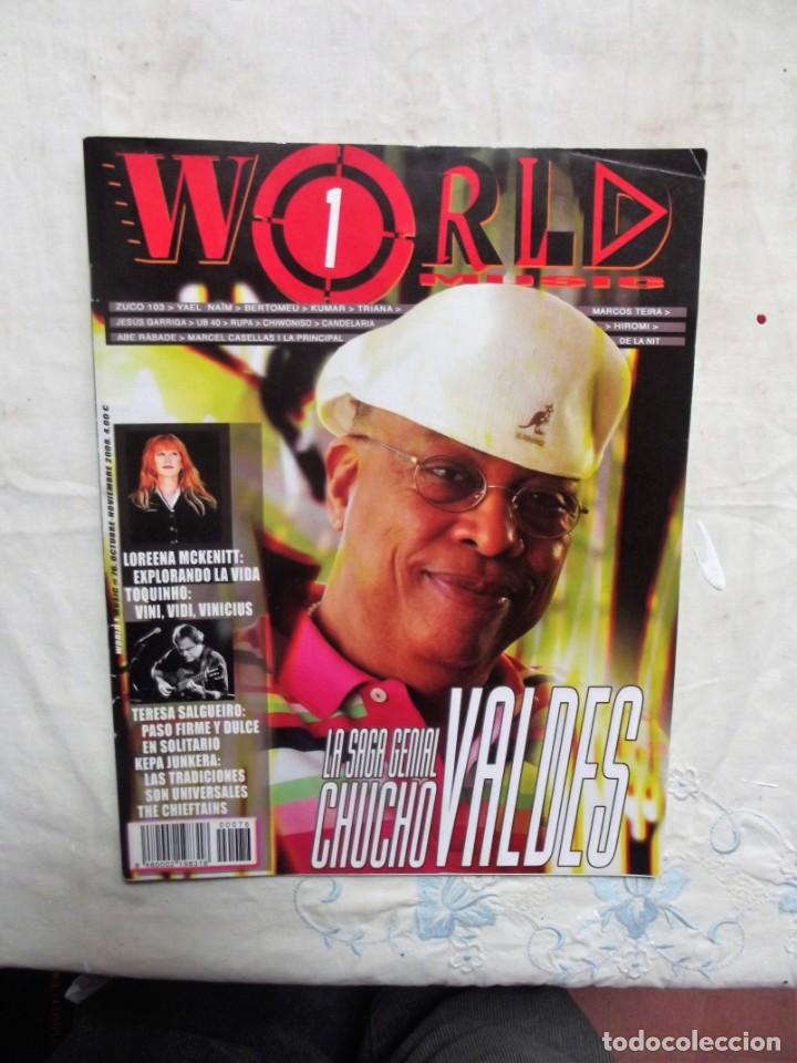Magazines de musique: WORLD 1 MUSIC CHUCHO VALDES N&ordm; 76 SEPTIEMBRE - OCTUBRE 2008