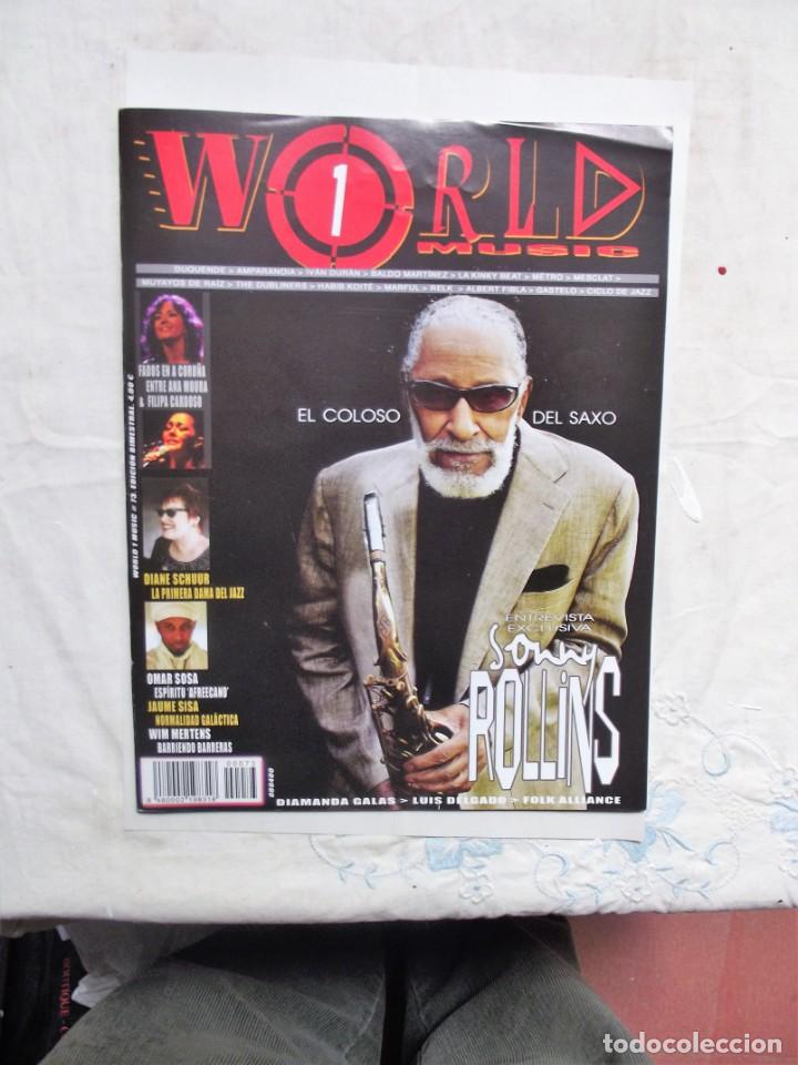 Music magazines: WORLD 1 MUSIC N&ordm; 73 SONNY ROLLINS