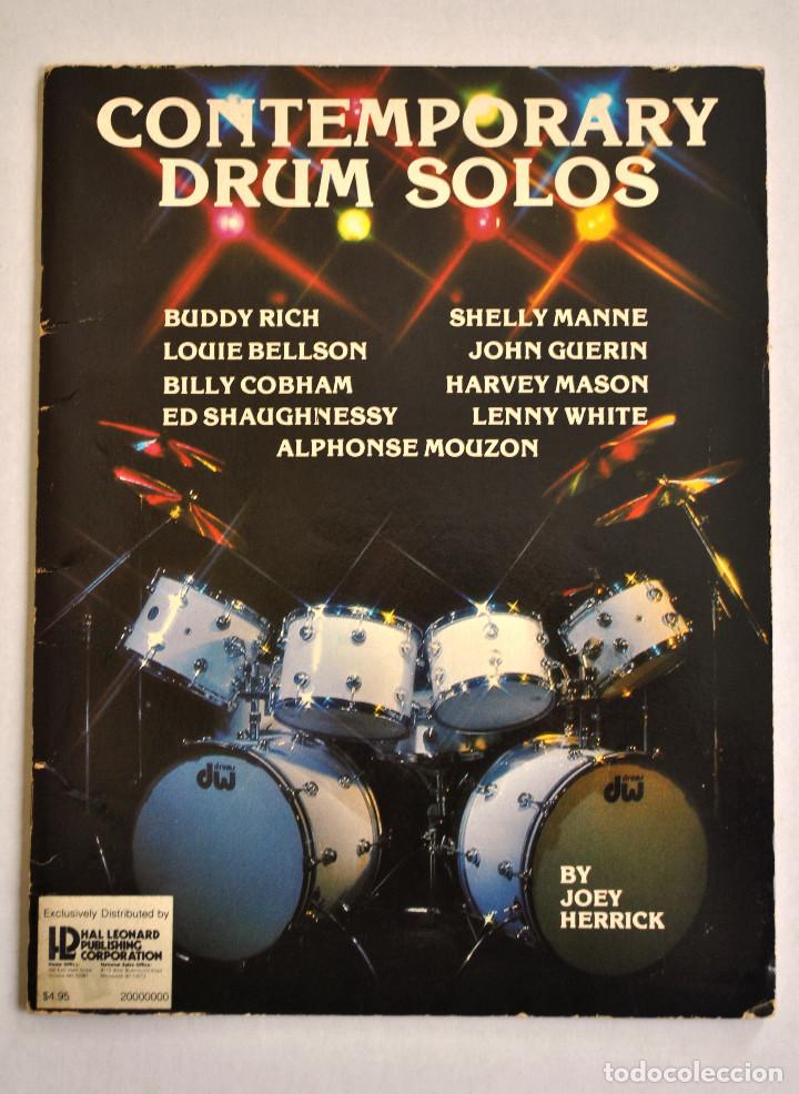 Magazines de musique: Bater&iacute;a /CONTEMPORARY DRUM SOLOS