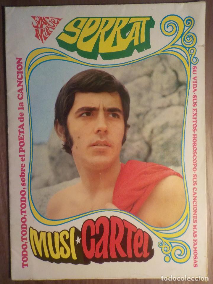 Revistas de m&uacute;sica: MUSI CARTEL. SERRAT