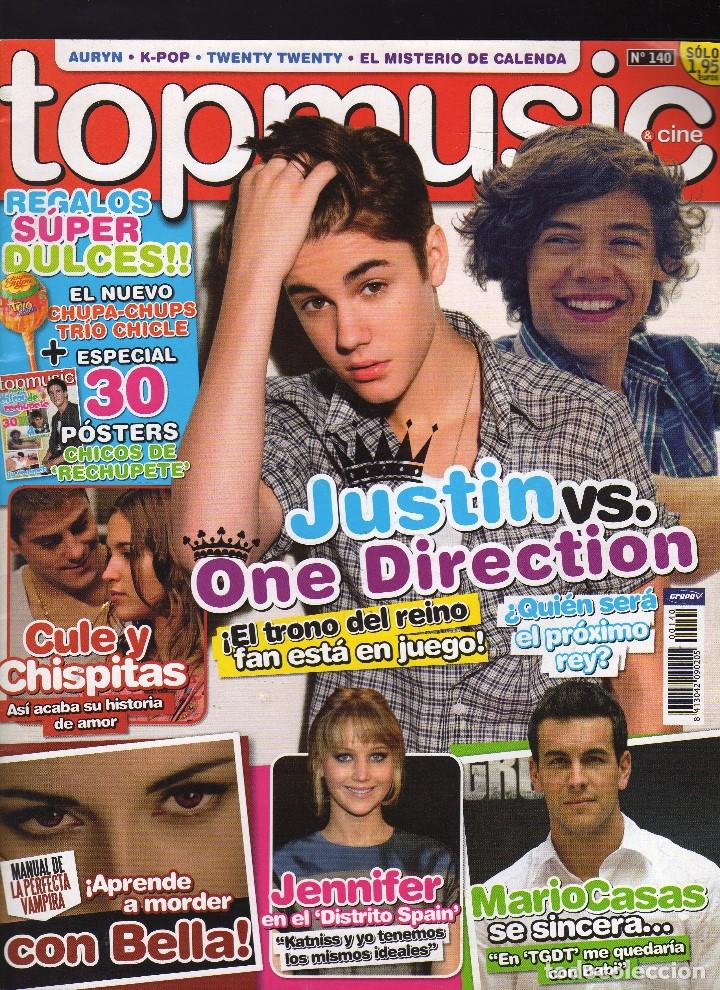 Riviste di musica: REVISTA TOPMUSIC N&ordm; 140 - 68 P&Aacute;GINAS - peso: 153 gramos &middot; NO INCLUYE LOS POSTERS