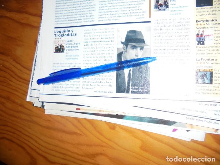 Revistas de m&uacute;sica: RECORTE : LOQUILLO Y TROGLODITAS. &iexcl; A POR ELLOS..... ROLLING STONE, ENERO 2006