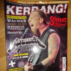 Revistas de música: REVISTA KERRANG! Nº 179 (METALLICA, SLIPKNOT, TRIVIUM...). Lote 163959918