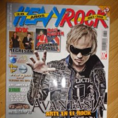 Revistas de música: REVISTA HEAVY/ROCK Nº 320 (AVANTASIA, SCORPIONS, AC/DC...)