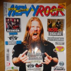 Revistas de música: REVISTA HEAVY/ROCK Nº 310 (AMON AMARTH, BARON ROJO, AC/DC...). Lote 164100294