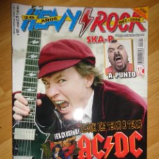 Revistas de música: REVISTA HEAVY/ROCK Nº 302 (AC/DC, SKA-P, METALLICA...)