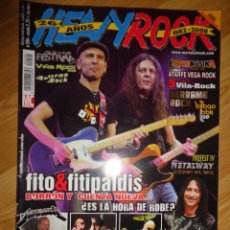 Revistas de música: REVISTA HEAVY/ROCK Nº 294 (FITO & FITIPALDIS, METALLICA, MAREA...)