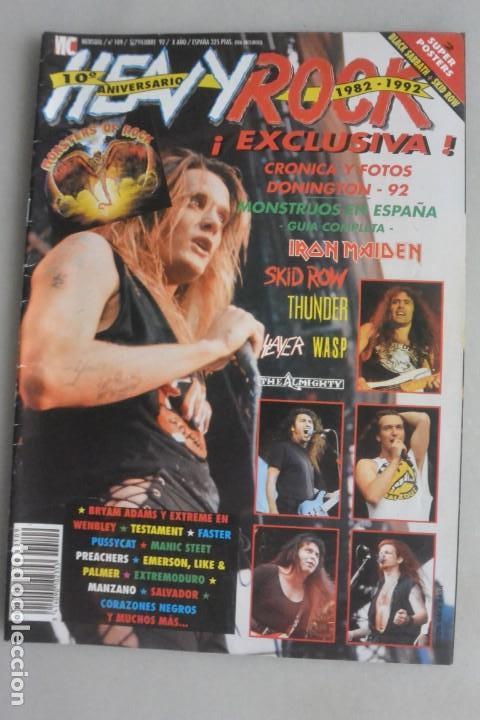 Music magazines: REVISTA HEAVY ROCK N&ordm; 109