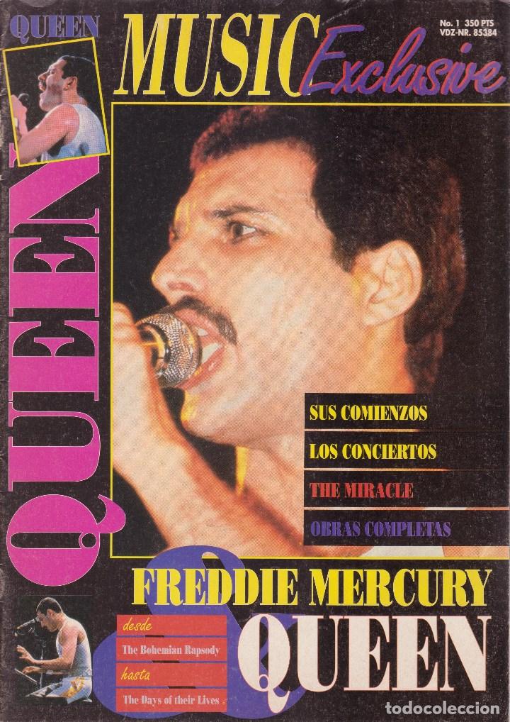 Magazines de musique: REVISTA MONOGR&Aacute;FICO MUSIC EXCLUSIVE QUEEN 1992