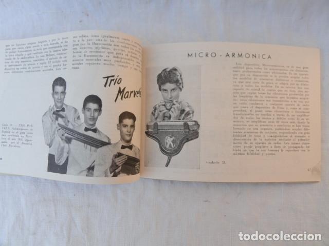 Revistas de m&uacute;sica: MANUAL LIBRO LIBRITO - COMO APRENDER A TOCAR LA ARM&Oacute;NICA - . A&Ntilde;O 1959. - Foto 4