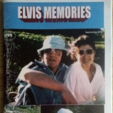 Revistas de música: REVISTA 'ELVIS MEMORIES' - NÚMERO 95 - SEPTIEMBRE 2014
