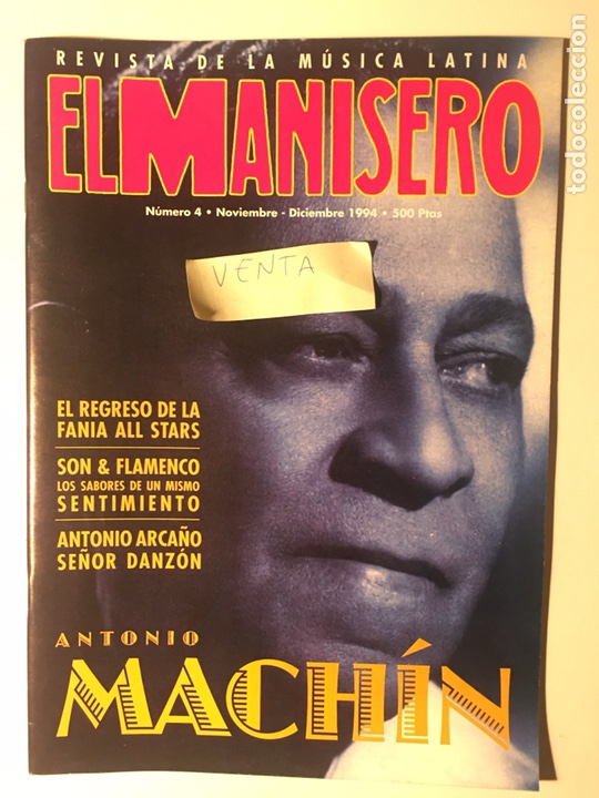 Magazines de musique: Revista El Manisero - M&uacute;sica latina - numero 4 - 1994