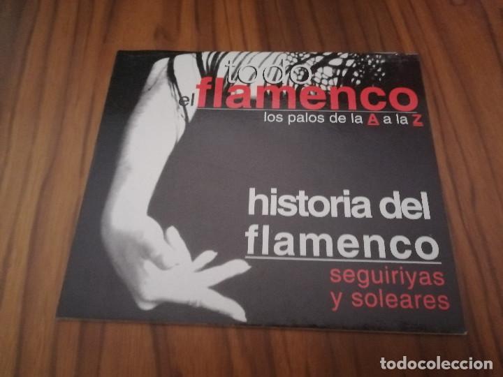 Magazines de musique: HISTORIA DEL FLAMENCO. SEGUIRIYAS Y SOLEARES. TODO EL FLAMENCO. GRAPA. GUIA DE UNA SERIE DE CD.