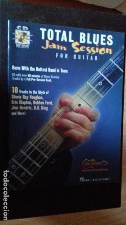 Magazines de musique: MANUAL TOTAL BLUES JAM SESSION GUITARRA FOR GUITAR EN INGLES