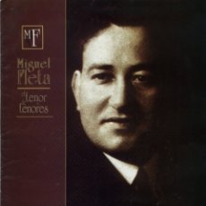 Revistas de música: MIGUEL FLETA, EL TENOR DE TENORES. PROYECCIÓN Y GLORIA DE FLETA.