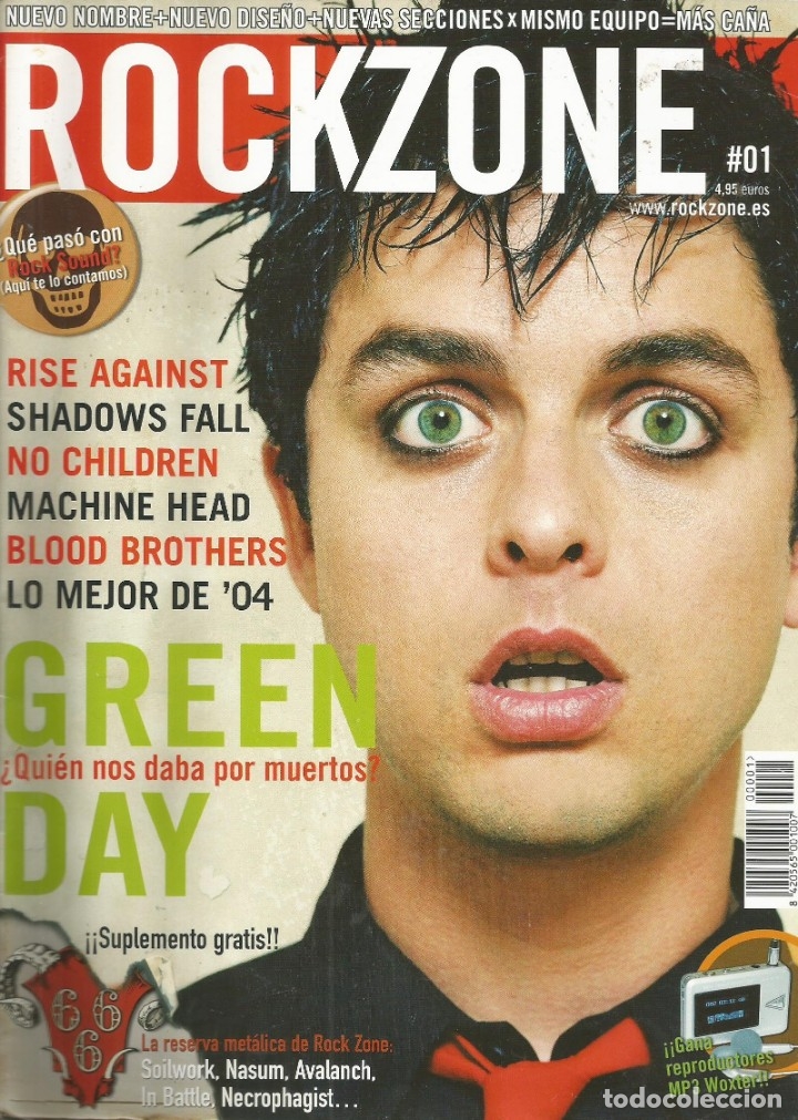 Revistas de m&uacute;sica: Rockzone #01. VV.AA. - Foto 1