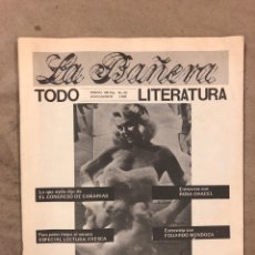 Revistas de música: LA BAÑERA N° 3 (BARCELONA 1979). HISTÓRICA REVISTA DE LITERATURA; MANUEL PUIG, ROSA CHACEL