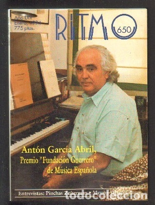 Revistas de m&uacute;sica: REVISTA RITMO N&ordm; 650, A&Ntilde;O LXV, ENERO 1994. A-MU-834