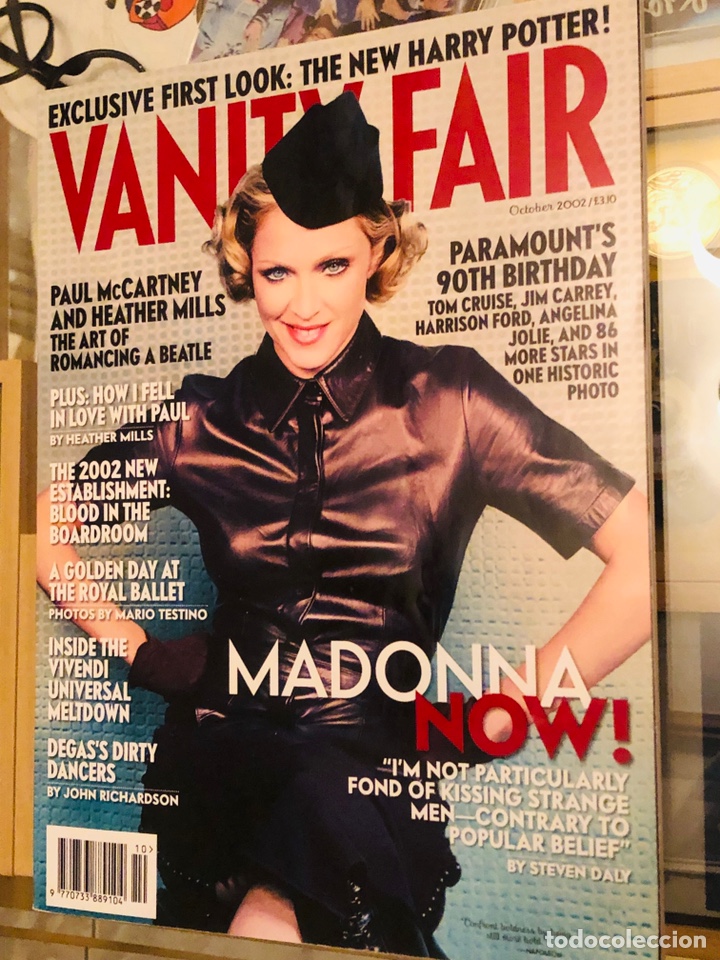 Revistas de m&uacute;sica: MADONNA - VANITY FAIR 2002 REVISTA MAGAZINE