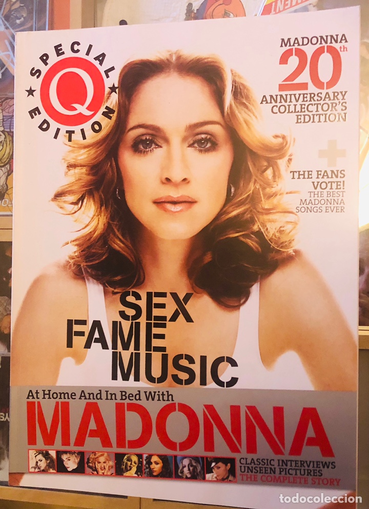 Revistas de m&uacute;sica: MADONNA - Q MAGAZINE ESPECIAL UK 2004 REVISTA LIBRO
