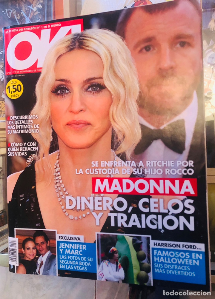 Revistas de m&uacute;sica: MADONNA - OK! ESPA&Ntilde;A REVISTA MAGAZINE GUY RITCHIE